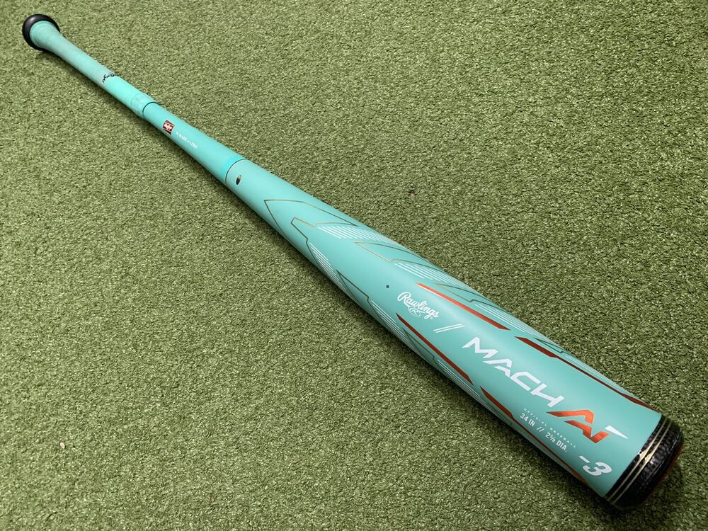 2024 Rawlings Mach AI 34/31 BBCOR 3 Baseball Bat Store Display w