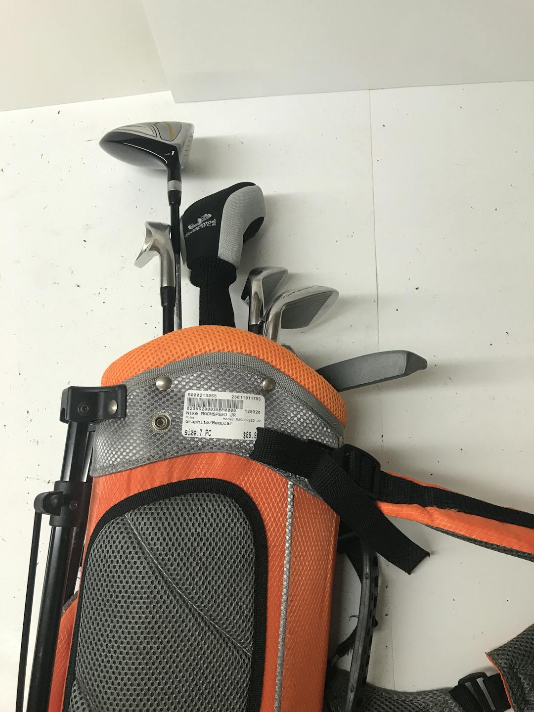 Used Nike Machspeed Jr 7 Piece Regular Flex Graphite Shaft Junior Club