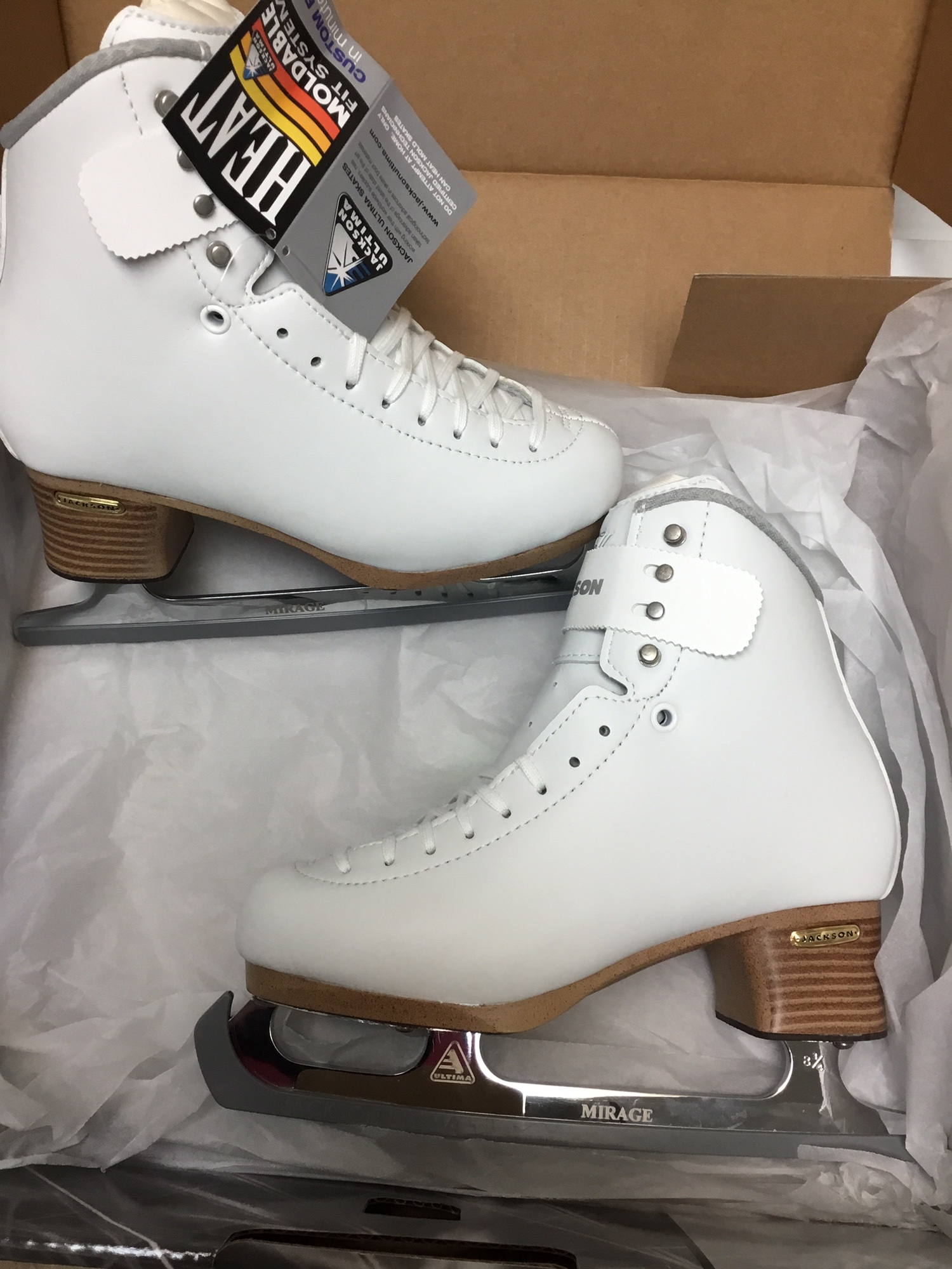 00's 復刻 88年 VISION SPORTS INK ビジョン スケート Ice Skates JACKSON FREESTYLE FUSION-LADIES - Professional