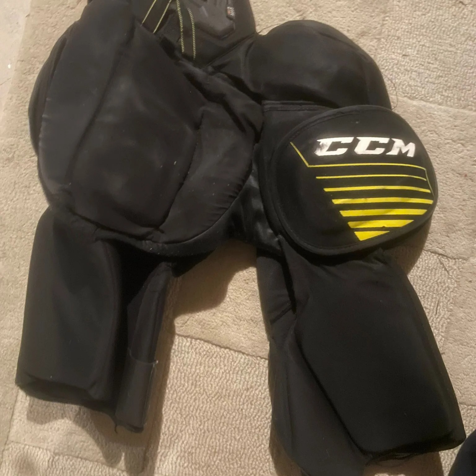 Used Large CCM Tacks 7092 Girdle SidelineSwap