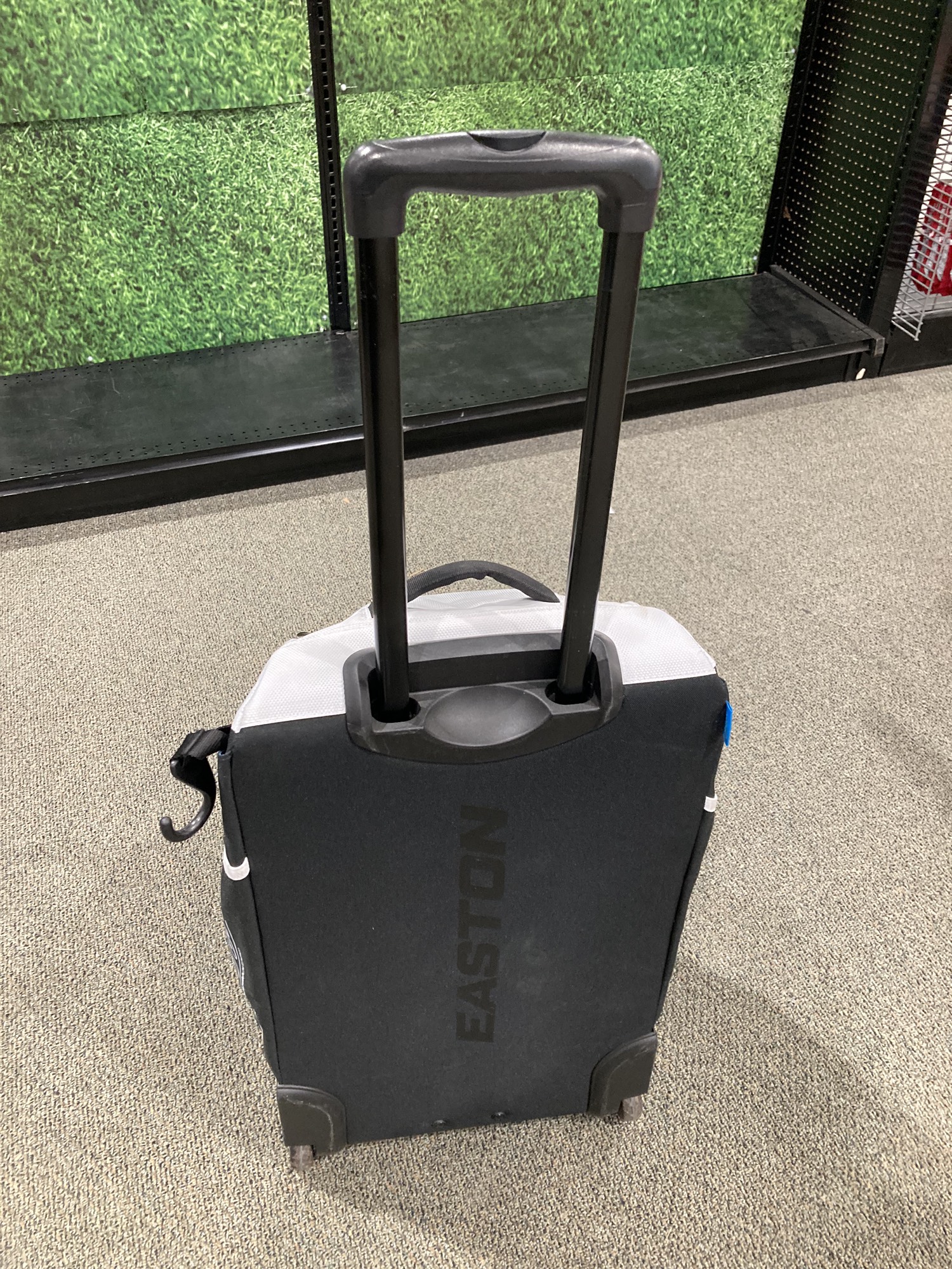 White Used Easton Jen Schro The Very Best Catcher's Rolling Bag