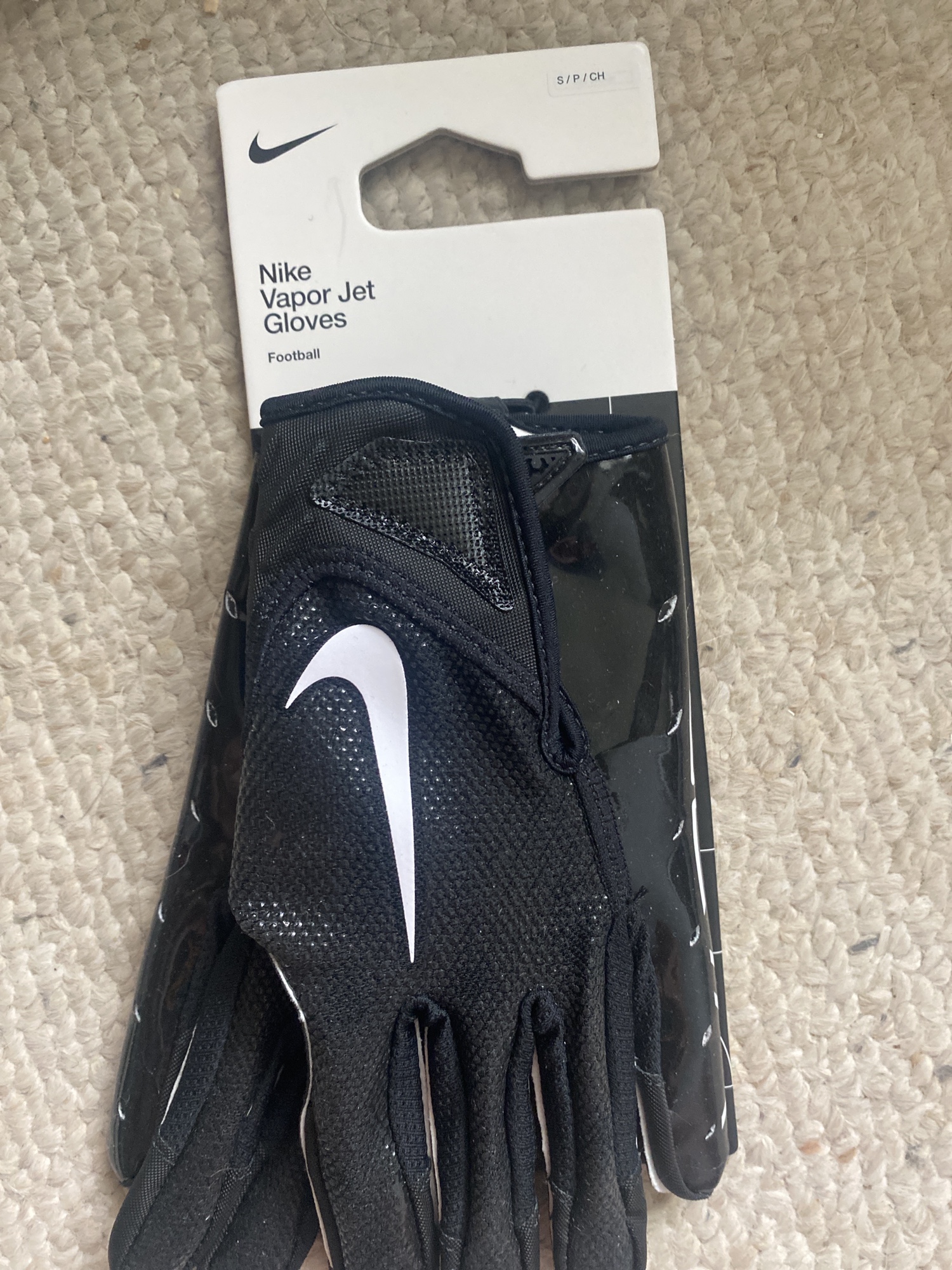 white nike vapor jet gloves