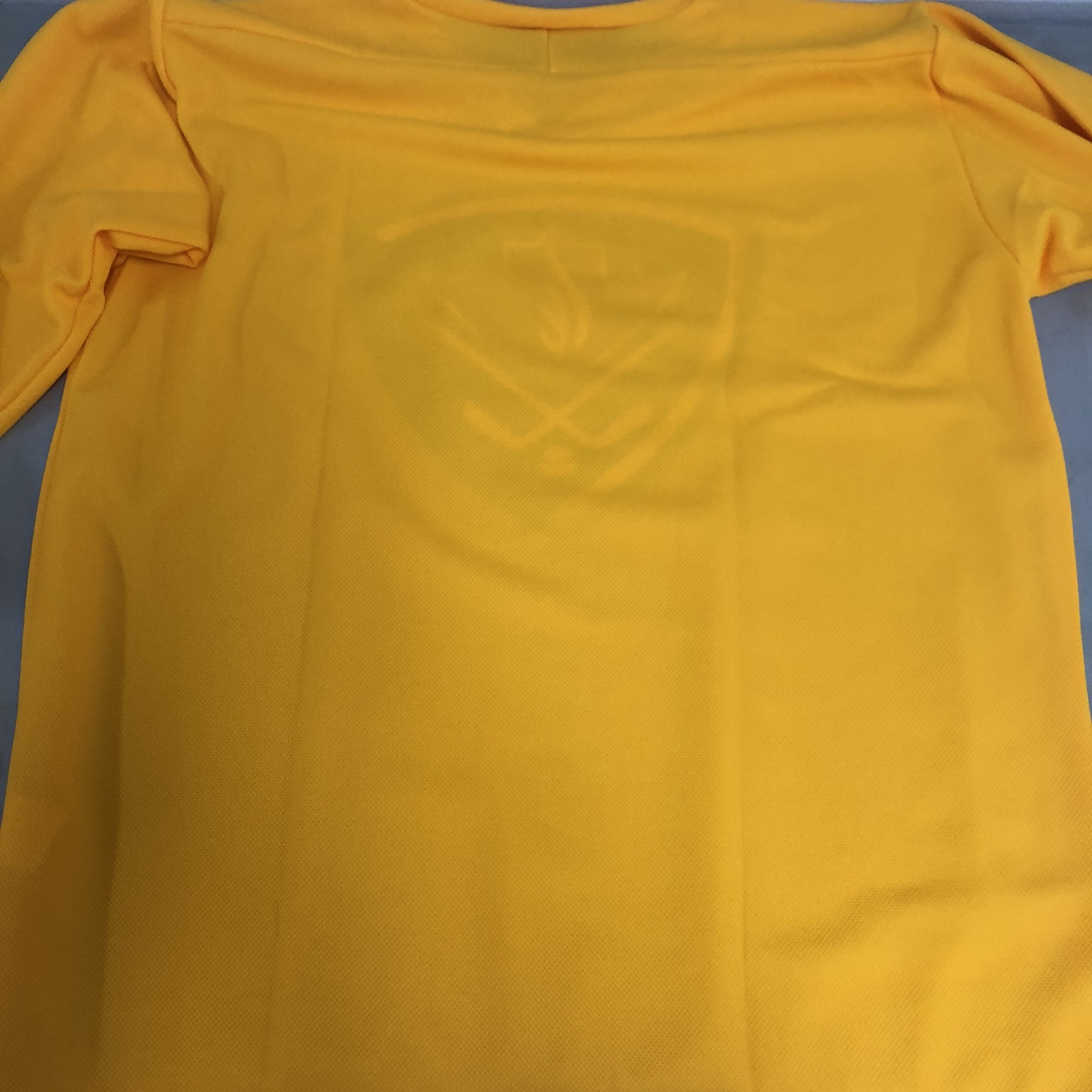 NEW Hill Academy mens large yellow practice jersey SidelineSwap