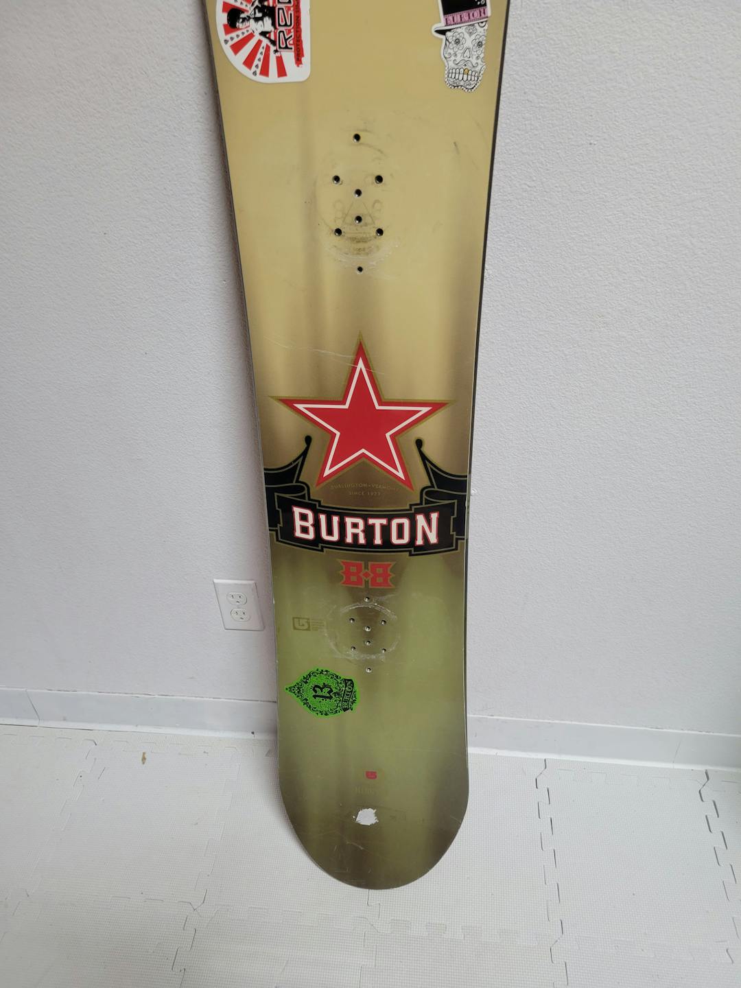 Burton KING バートン キング 07 レア 158cm Burton King Snowboard, 2007 - CrazySnowBoarder Review
