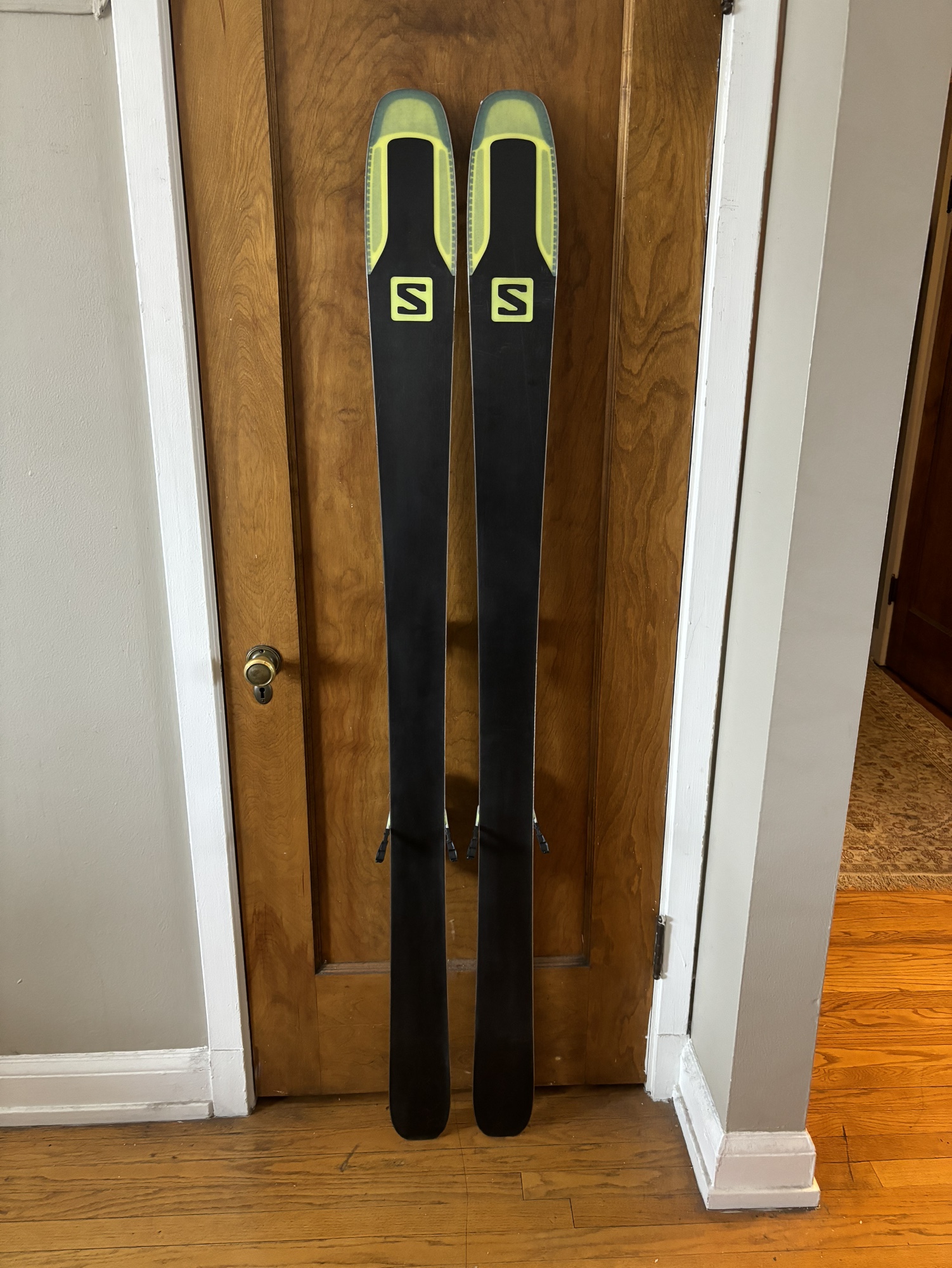 Salomon QST 92 177cm with Marker Griffon Bindings SidelineSwap