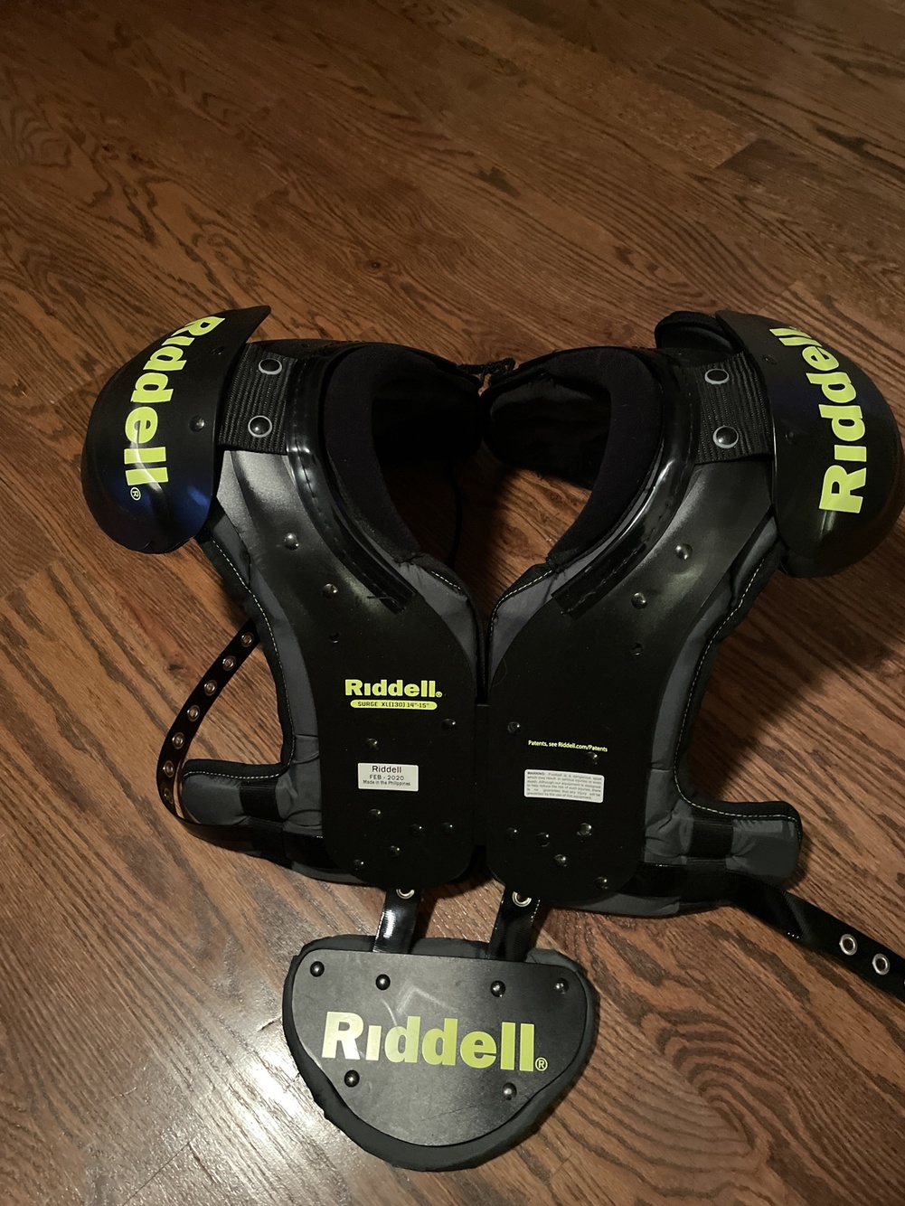 Riddell Warrior II W-130 ショルダーパッド Riddell Warrior II W-130 ショルダーパッド - メルカリ