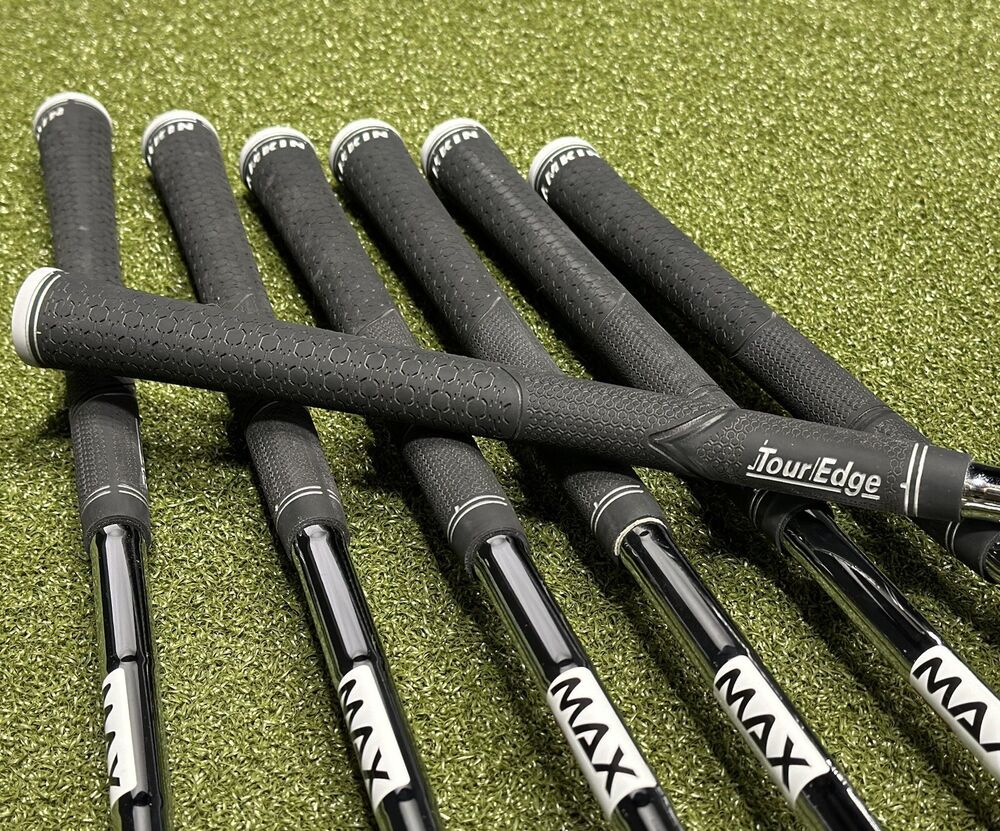 Tour Edge E522 Hybrid Iron Wood Set 4PW Steel KBS MAX 80 Regular R