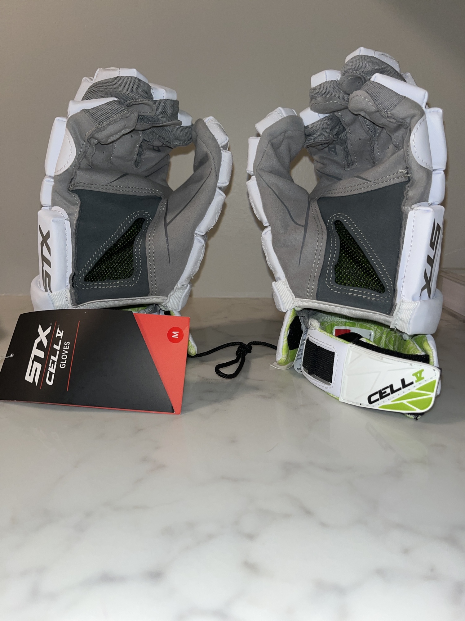 New STX Medium Cell V Lacrosse Gloves SidelineSwap