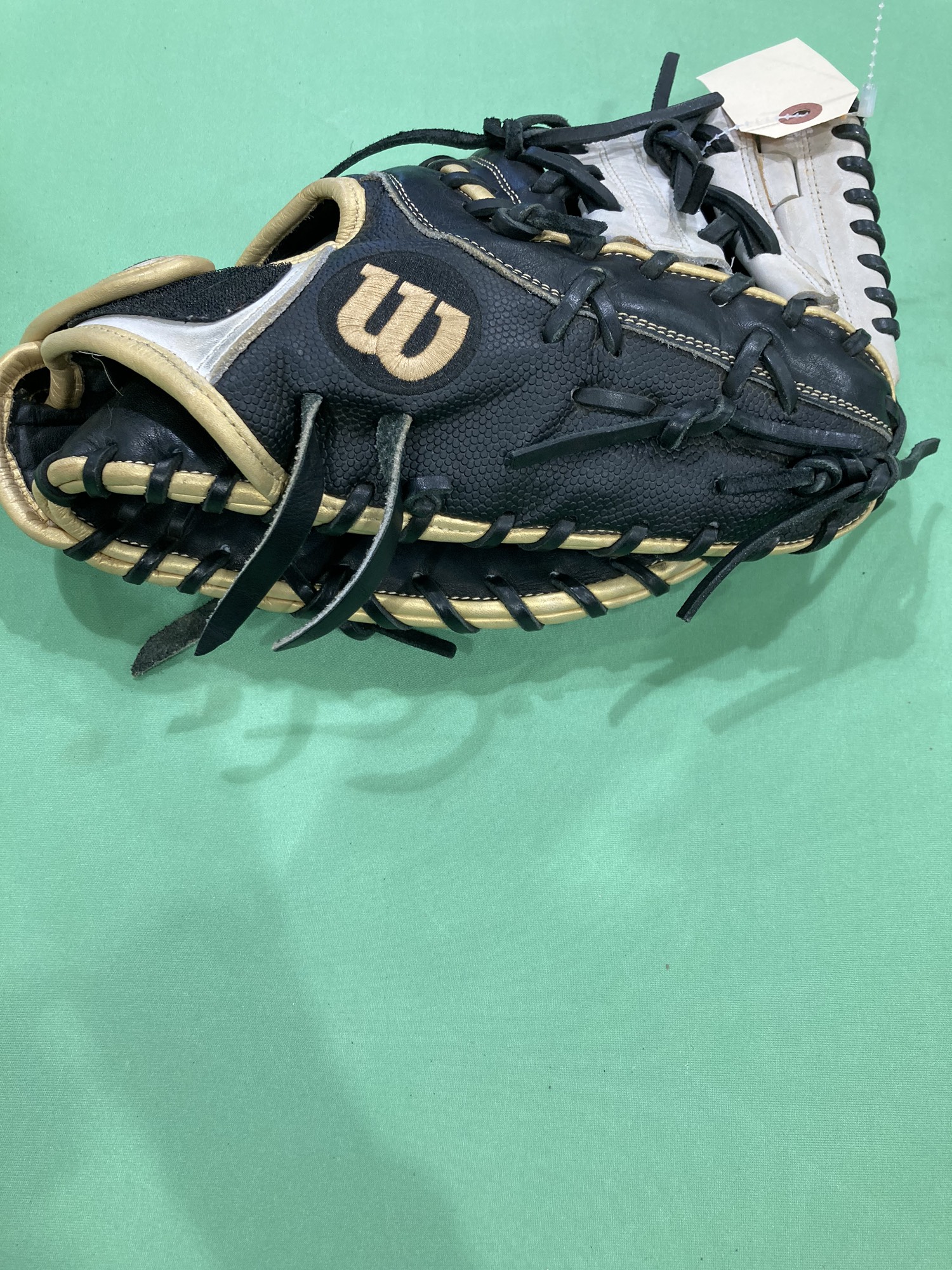 Used Wilson A2000 Right Hand Throw First Base Softball Glove 12