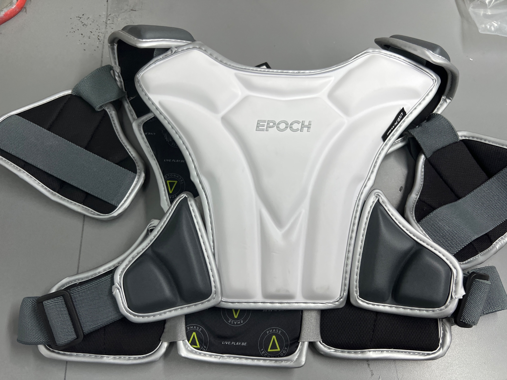 New Large Epoch Integra Shoulder Pads SidelineSwap
