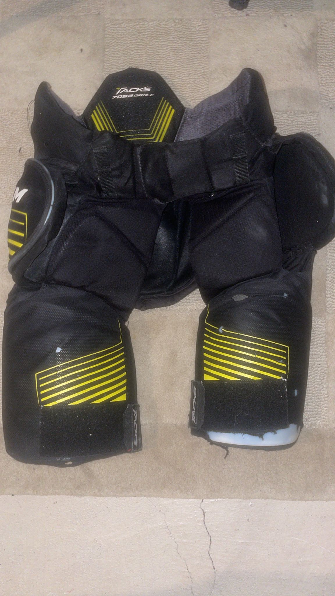 Used Large CCM Tacks 7092 Girdle SidelineSwap