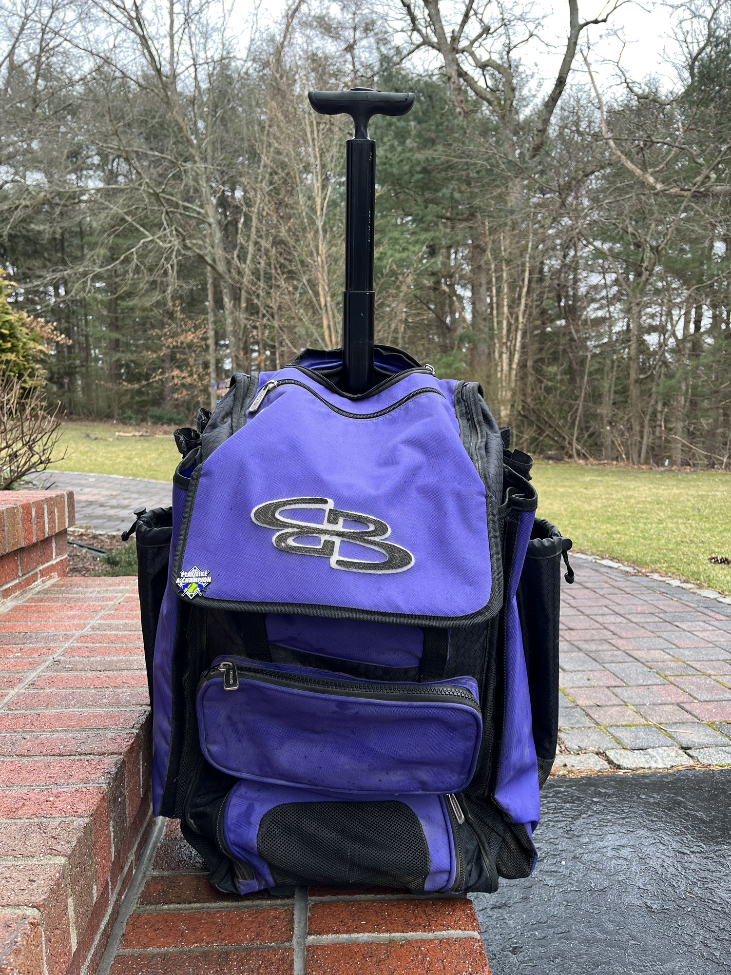 Boombah Catchers Bag with Wheels SidelineSwap