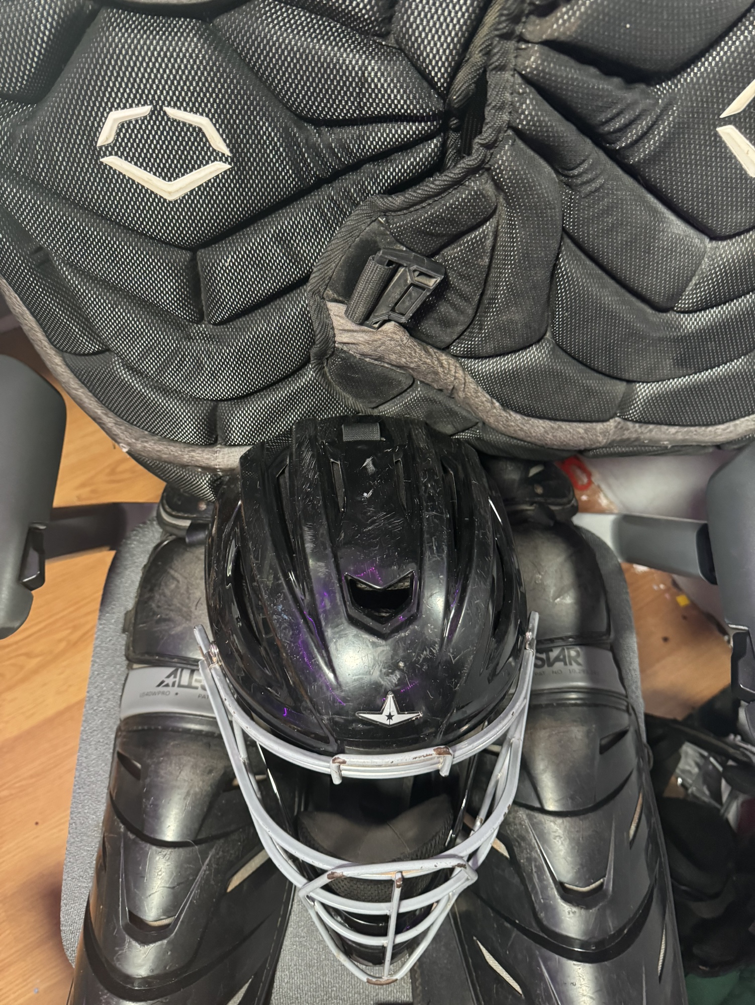 Full AllStar/Evoshield Catcher's Set SidelineSwap