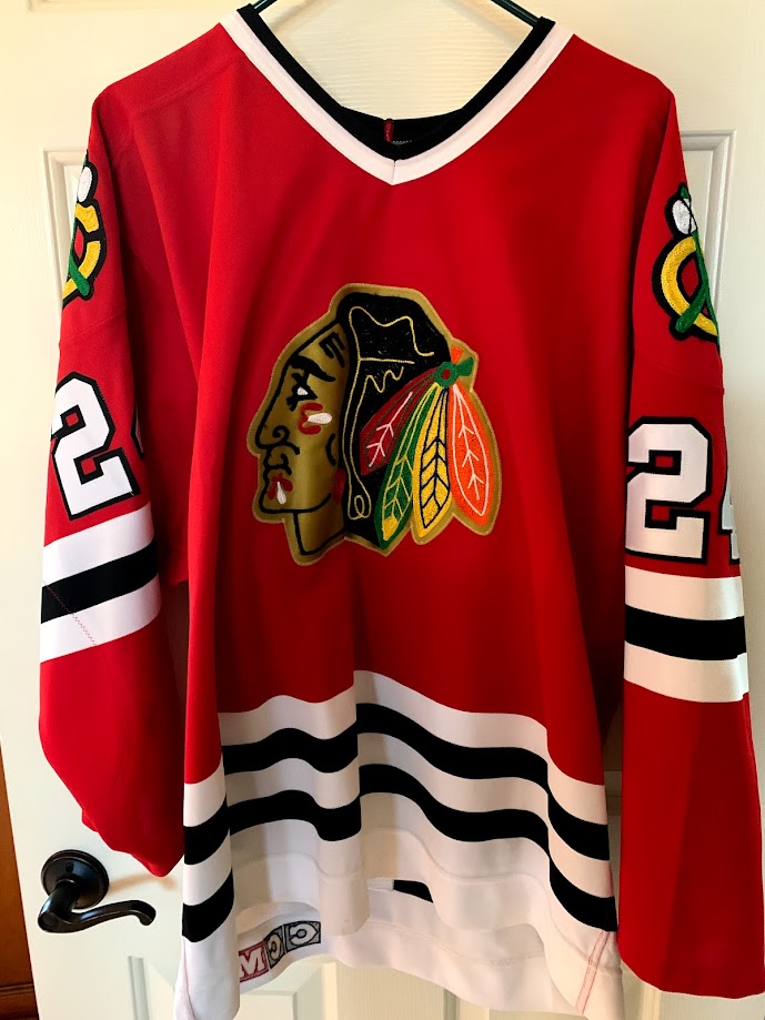 Authentic Chicago Blackhawks Bob Probert jersey SidelineSwap