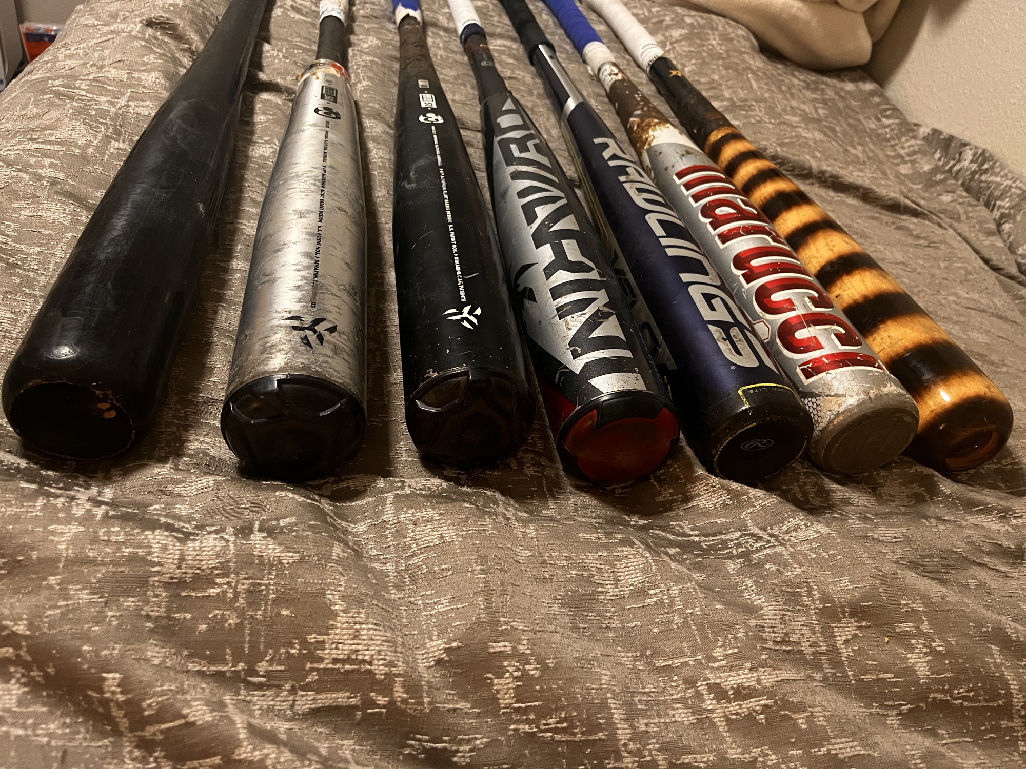 Lot of Used Bats SidelineSwap