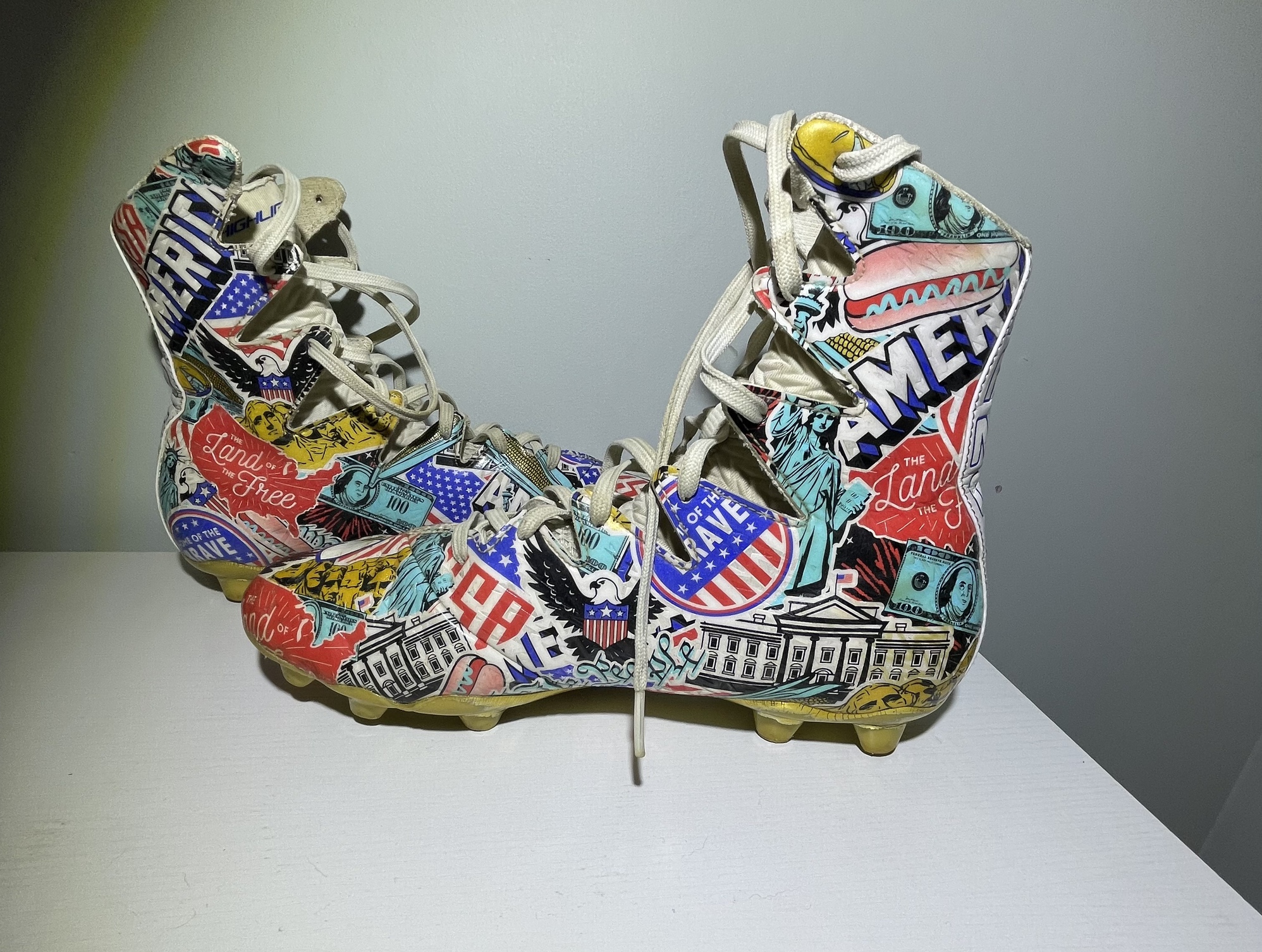 under armour highlights black and white