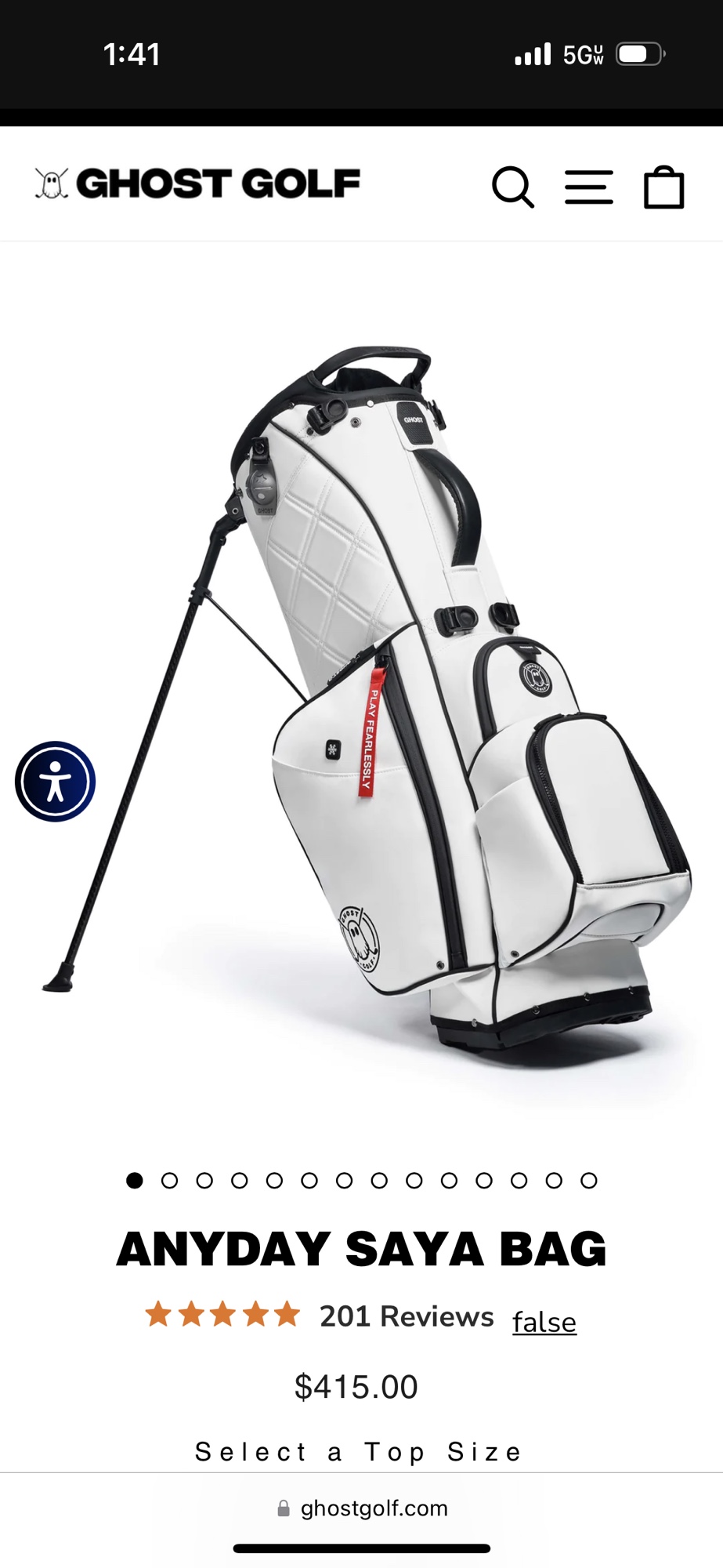 GHOST Anyday Saya Golf Bag (14 way) SidelineSwap