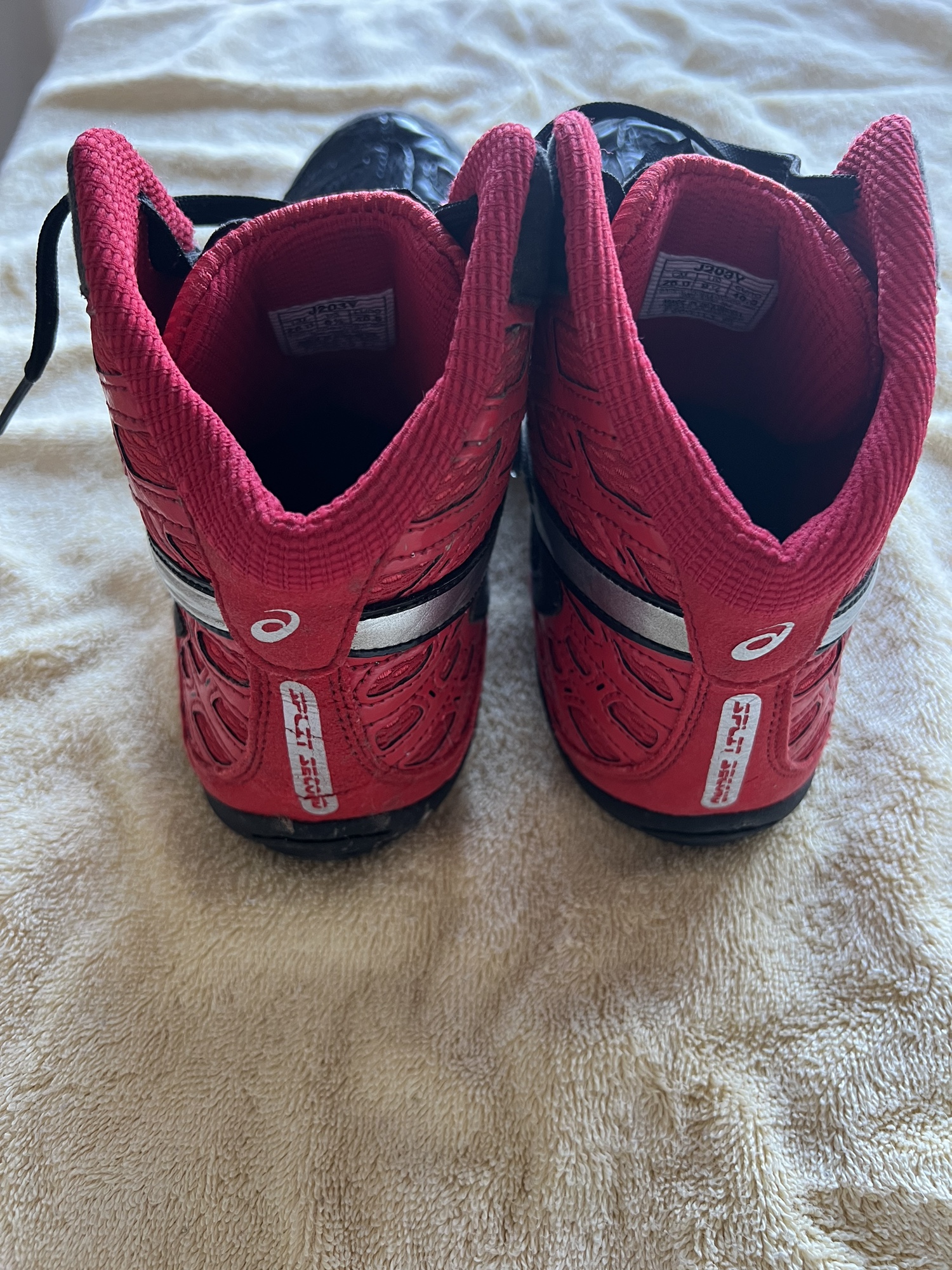 Asics Aggressor Blue Asics Asics Ultratek Wrestling Shoes Used