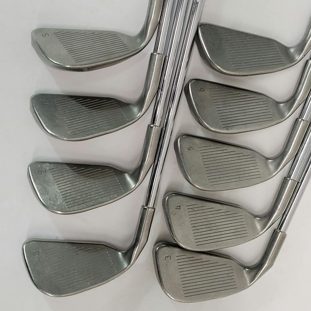 Used Ping Zing Karsten 3isw Regular Flex Steel Shaft Iron Sets