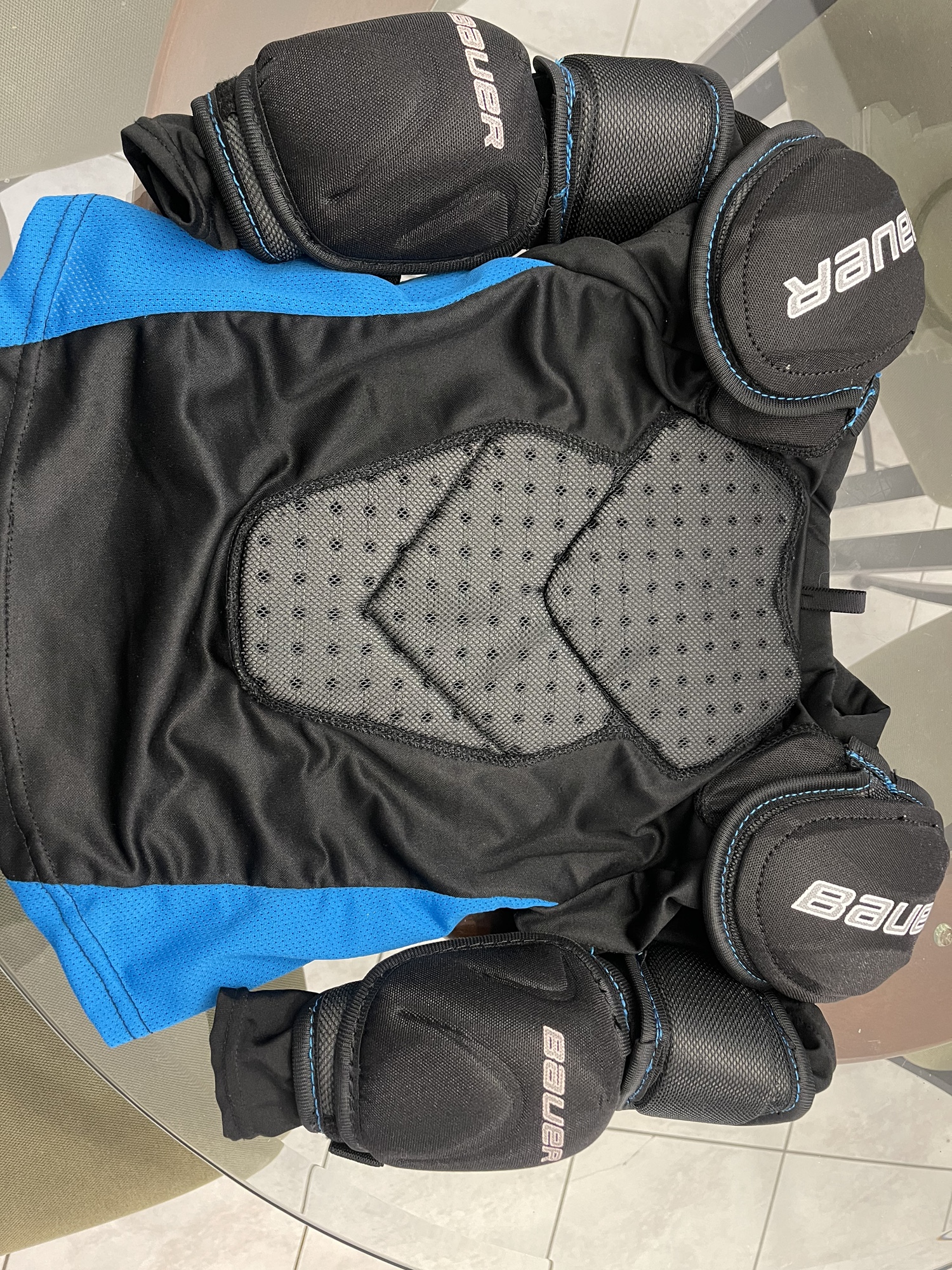 Used Medium Bauer Prodigy Shoulder Pads SidelineSwap
