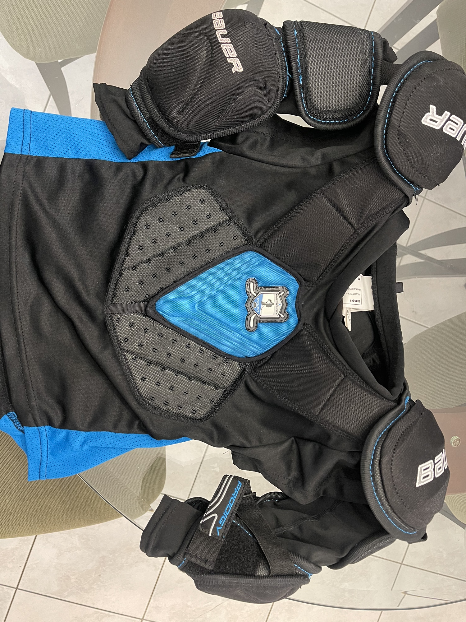 Used Medium Bauer Prodigy Shoulder Pads SidelineSwap