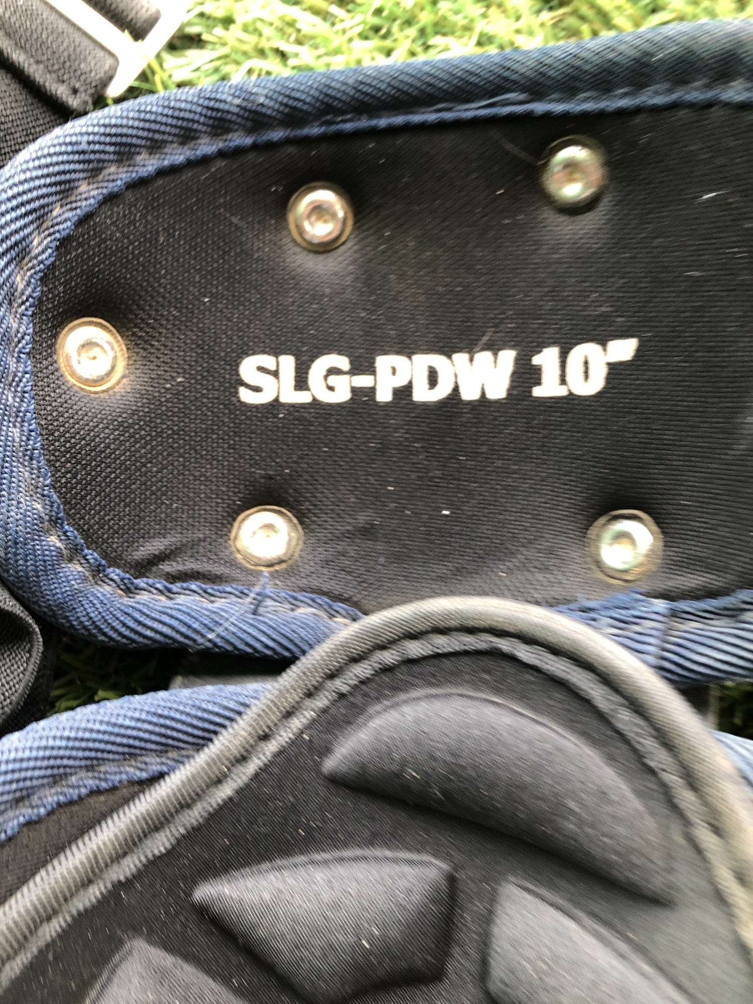 Used Adult Schutt Catcher's Leg Guard SidelineSwap