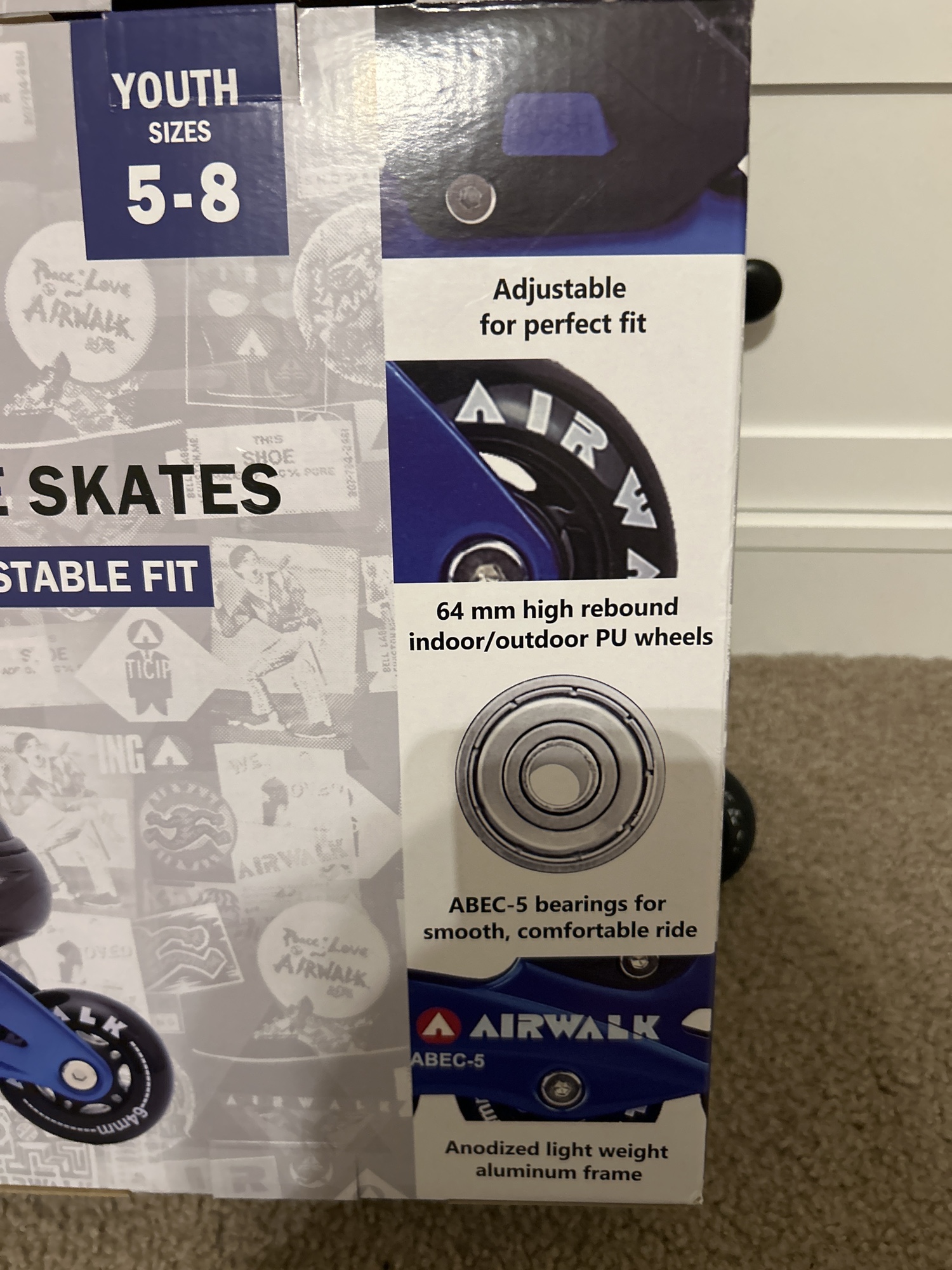 Airwalk inline skates SidelineSwap