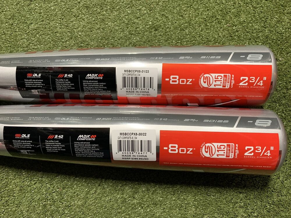 Marucci CAT X Composite 31/23 USSSA 8 Baseball Bat New w/ Warranty