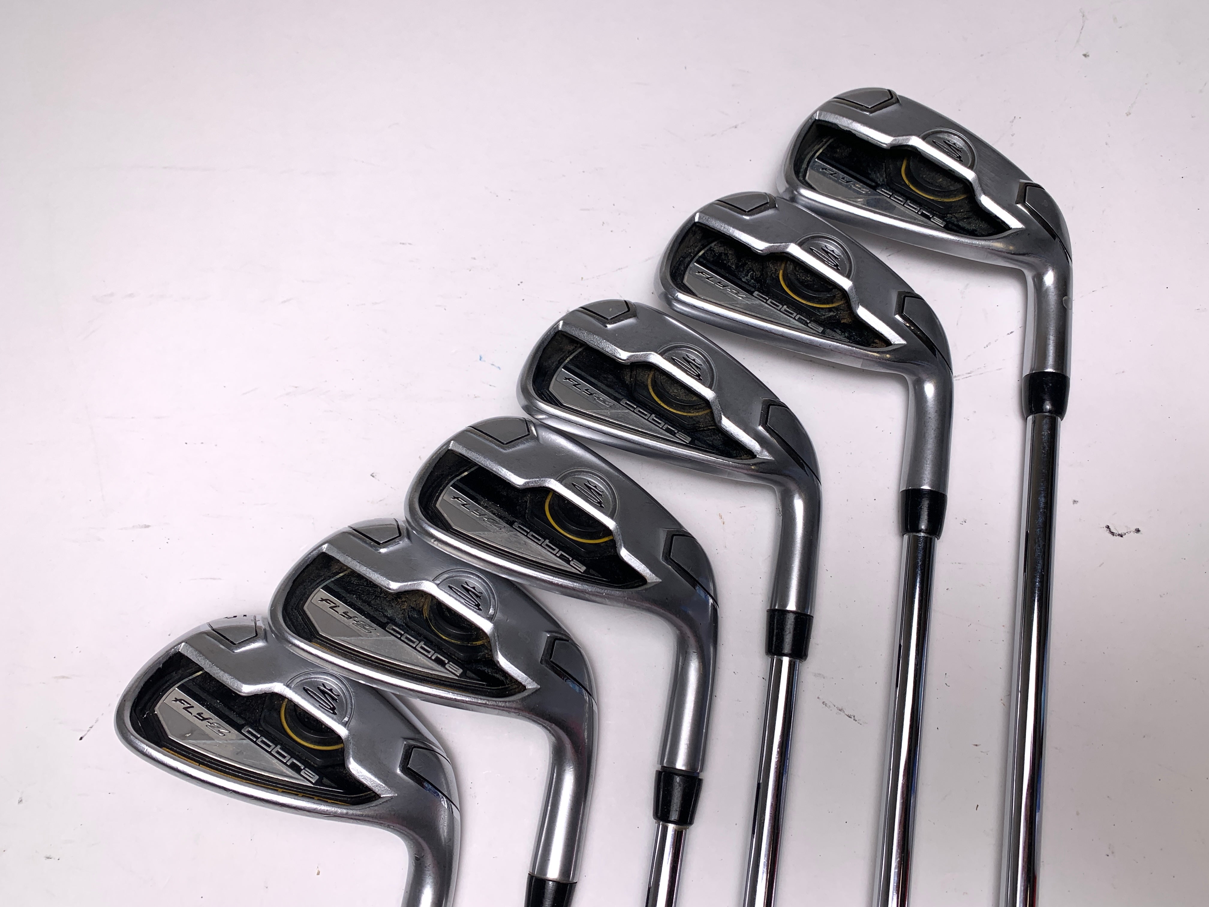 Cobra FlyZ Iron Set 5PW+AW (No 8) KBS Tour 90 Regular Steel Mens RH