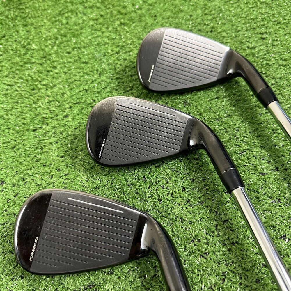 Cobra TRail Hybrid Iron Set 4H 5H 6PW Steel Graphite Combo Stiff Flex Left LH SidelineSwap