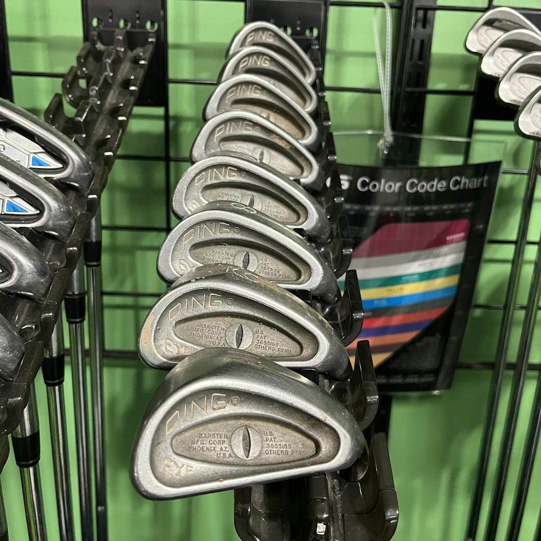 Used Ping Eye 3ipw Regular Flex Steel Shaft Iron Sets SidelineSwap
