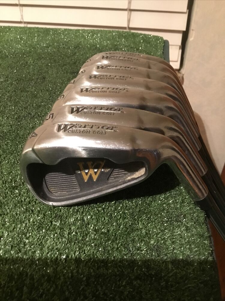 Warrior Custom Golf Irons Set (4PW) Tour 3.1 Graphite Shafts