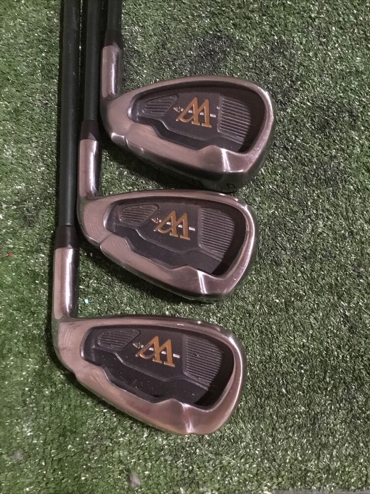 Warrior Custom Golf Irons Set (4PW) Tour 3.1 Graphite Shafts