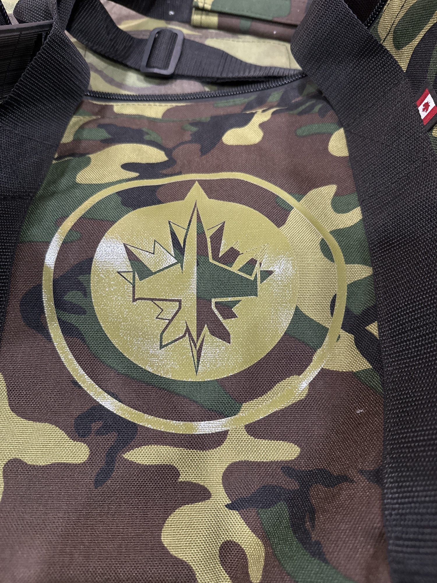 New Winnipeg Jets 4ORTE Duffle Bag ItemWINB SidelineSwap