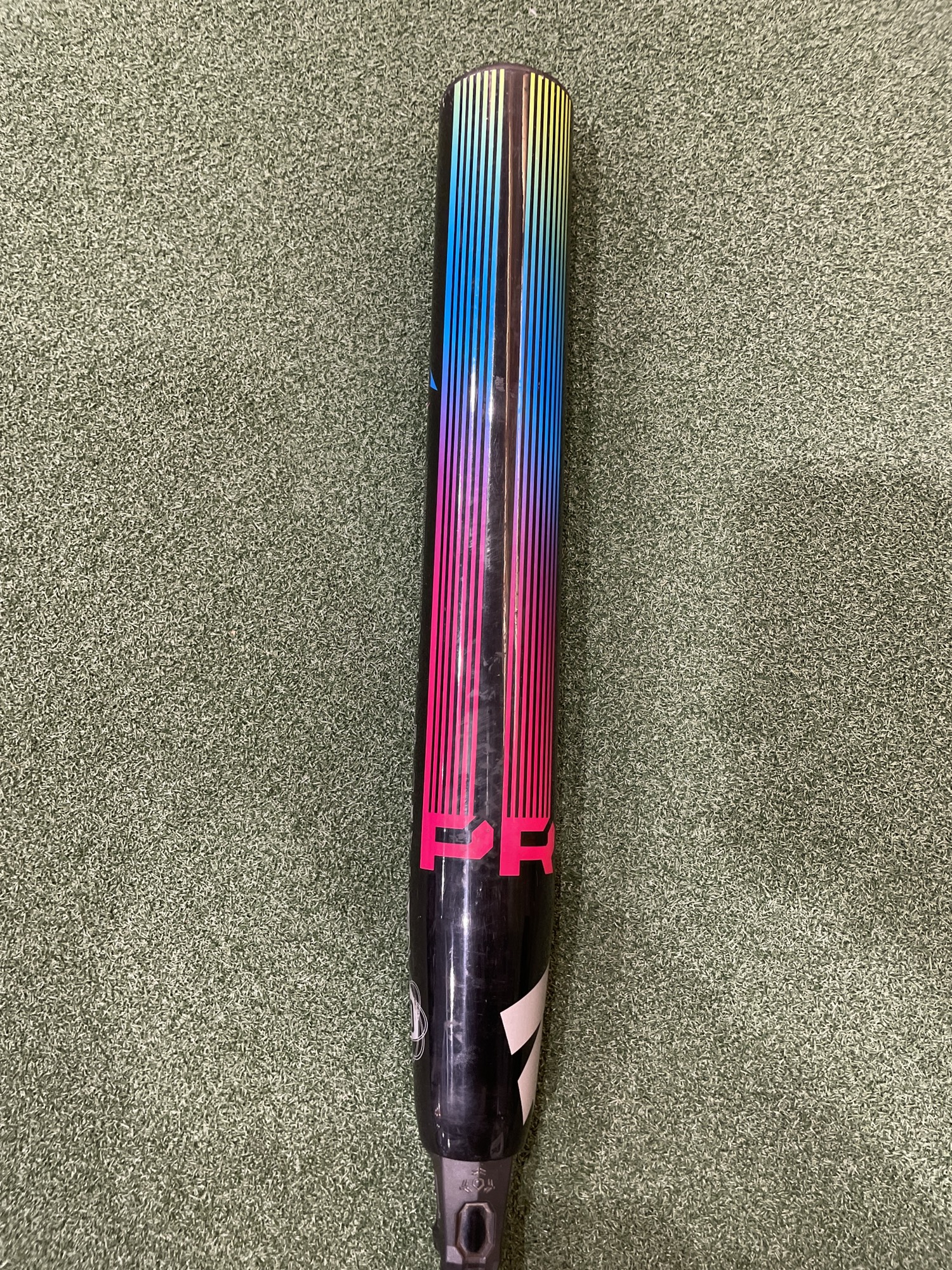 Black Used 2020 DeMarini Prism Composite Bat (10) 23 oz 33" SidelineSwap