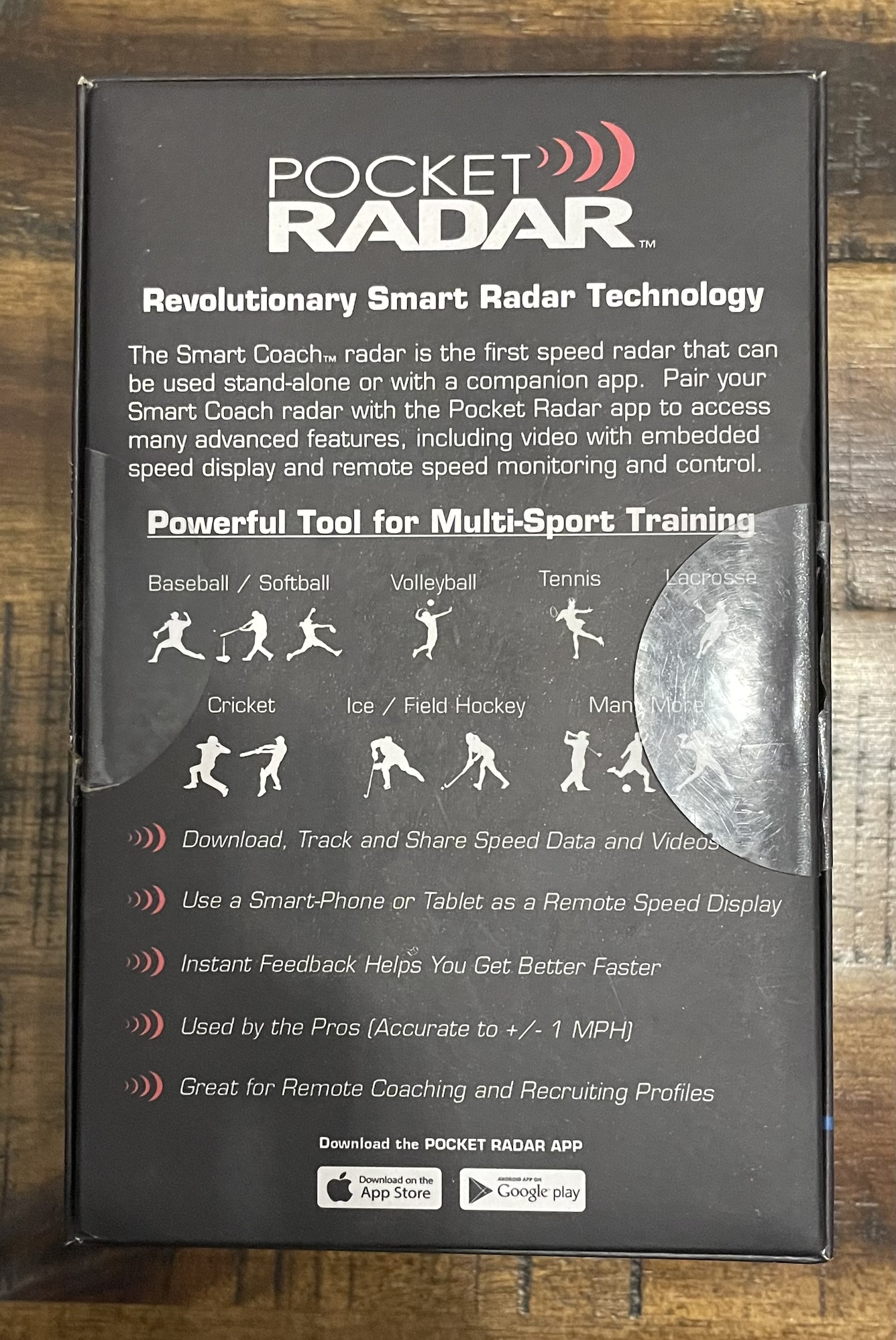 Pocket Radar Smart Coach SidelineSwap