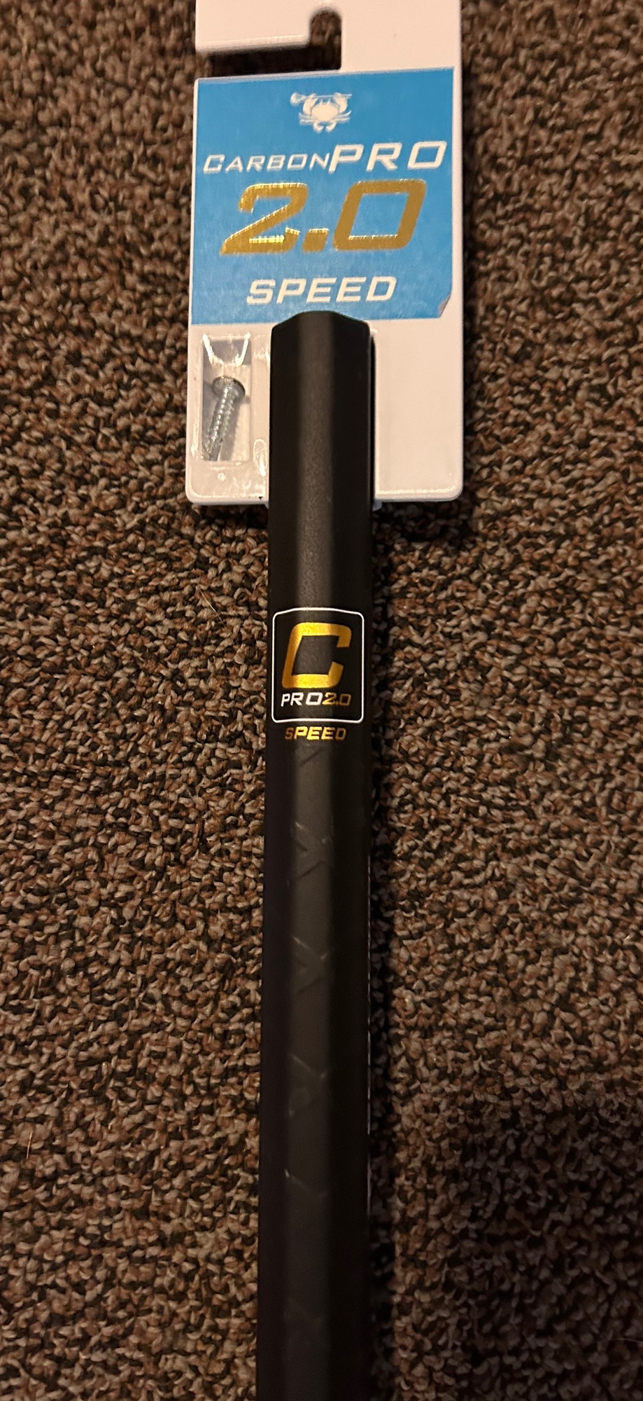 NEW ECD East Coast Dyes carbon 2.0 pro speed black New shaft 30" Attack Middie SidelineSwap