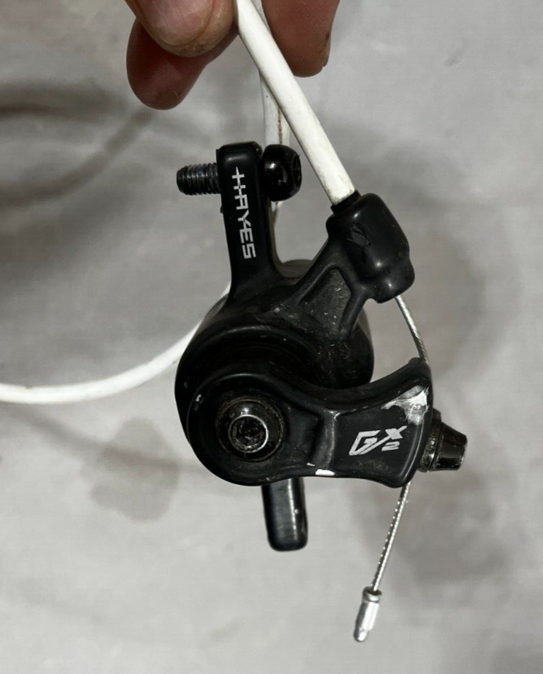 Mechanical Disc Brakes Tektro Levers Hayes GX2 Front Tektro IO Rear