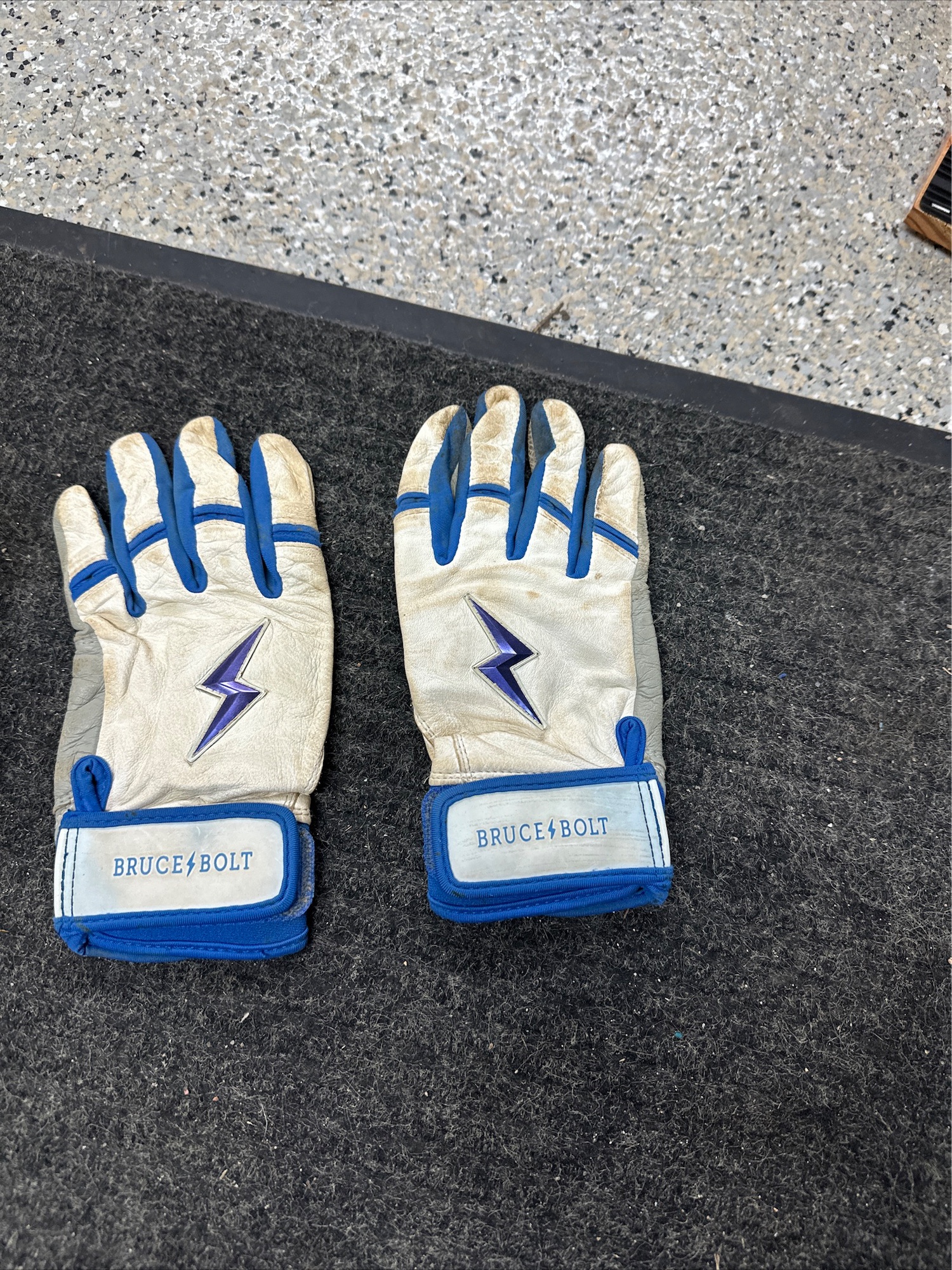 Used Bruce Bolt Batting Gloves SidelineSwap