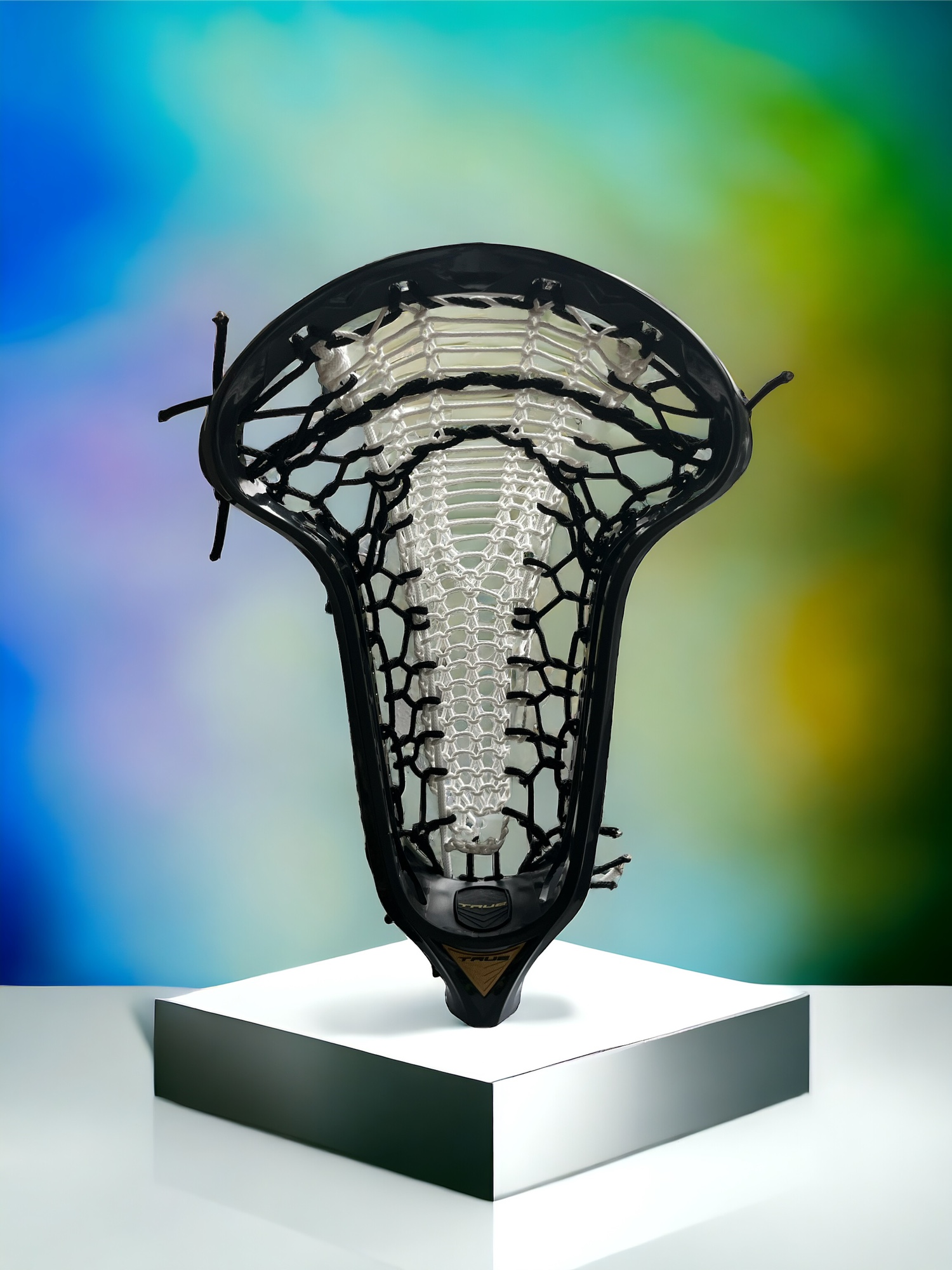 New True Women's Complete Lacrosse Stick, Custom Strung with Armor Mesh SidelineSwap