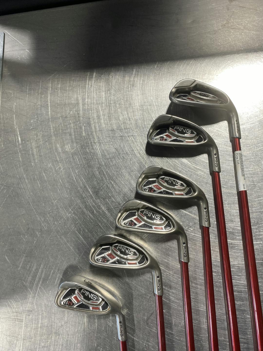 Ping G -30 Steel Mens Right Hand Irons 5-SW Regular CFS 80 g