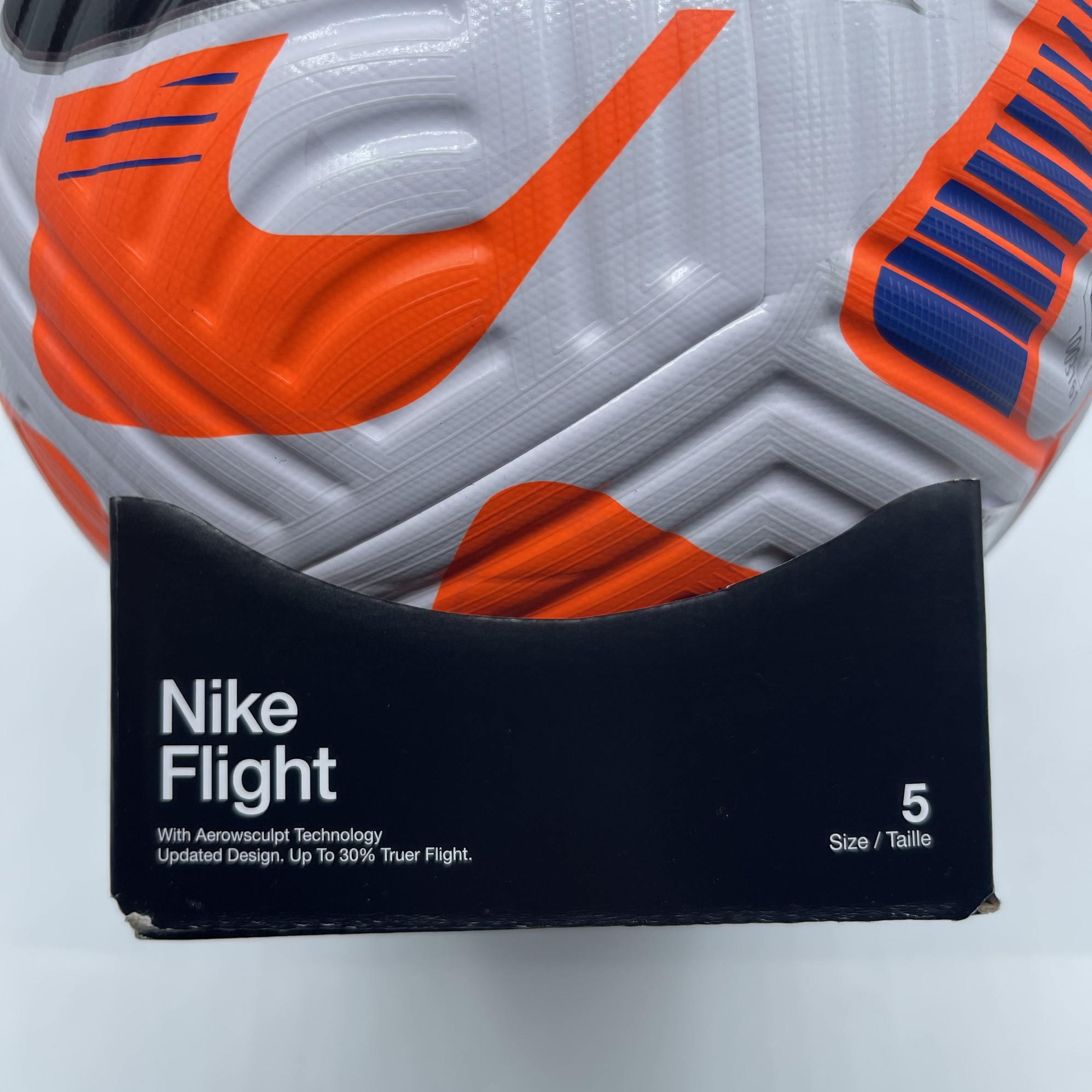 Nike Flight FIFA Official Match Soccer Ball ACC Total Orange