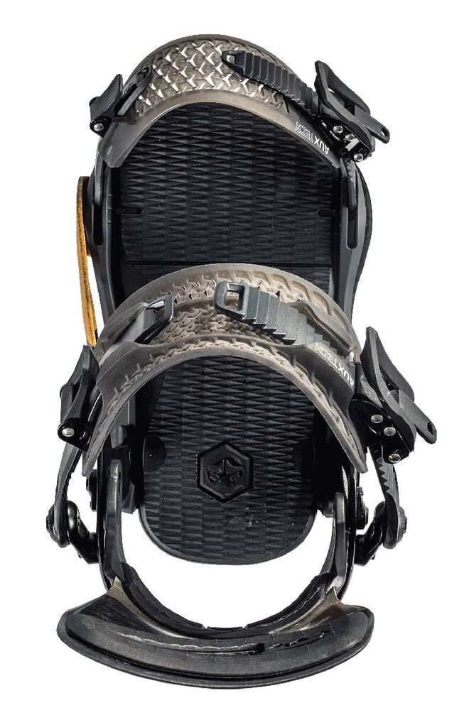 Rome Black Label Snowboard Bindings Men's L/XL Black (US 10.5 13) New