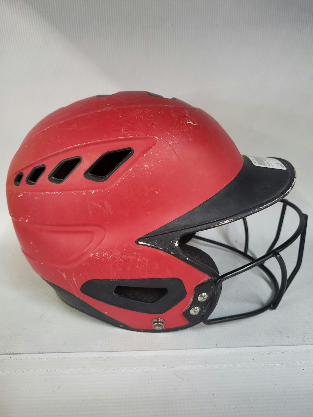 Used Boombah Softball Helmet Md Baseball And Softball Helmets