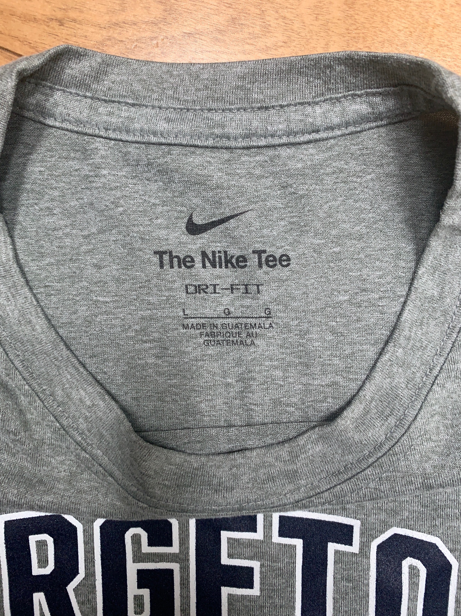 georgetown dri fit shirt