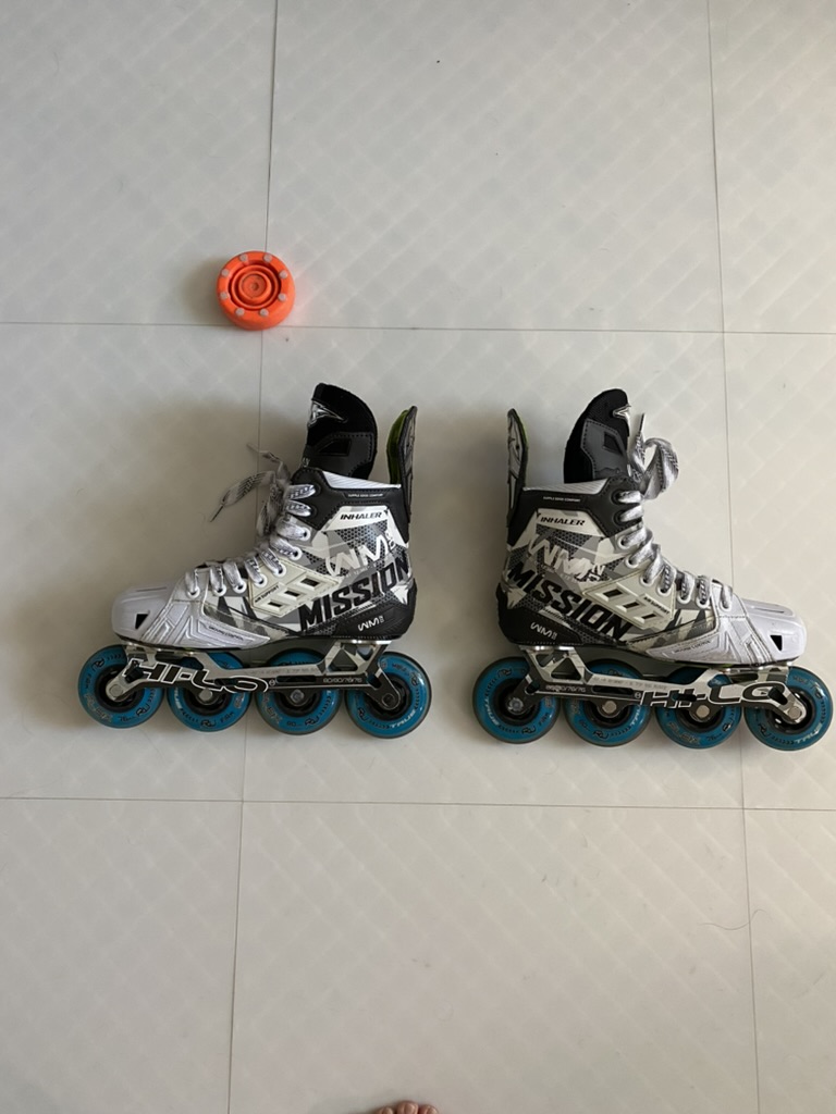 Mission Inhaler WM02 Inline Skates Size 6E EXCELLENT CONDITION