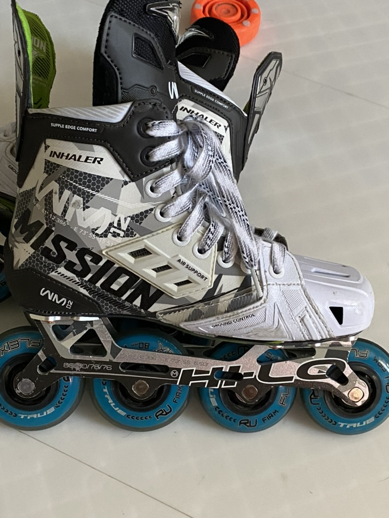 Mission Inhaler WM02 Inline Skates Size 6E EXCELLENT CONDITION