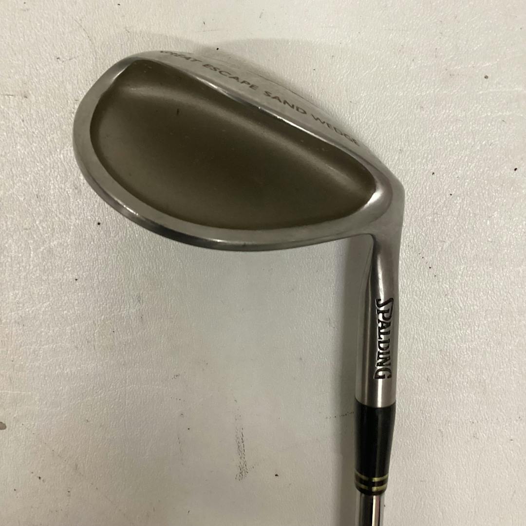 Used Spalding Pro Caliber Great Escape Sand Wedge Steel Wedges