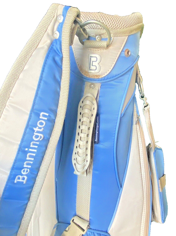 Bennington Golf Bag Single Strap 6Dividers 6 Pockets Valuables Pouch