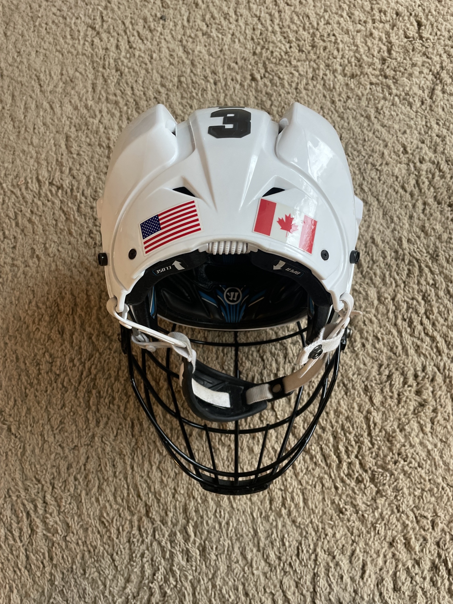 Warrior box lacrosse helmet SidelineSwap